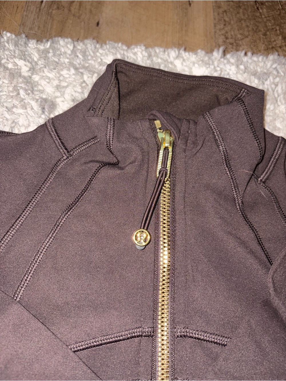 lululemon athletica Brown Define Jacket with Gold Hardware - Picture 3 of 5
